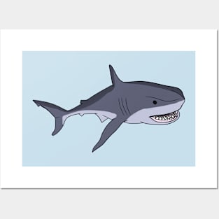 Shark Posters and Art